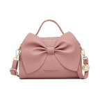 Italian women's style bow shoulder bag
