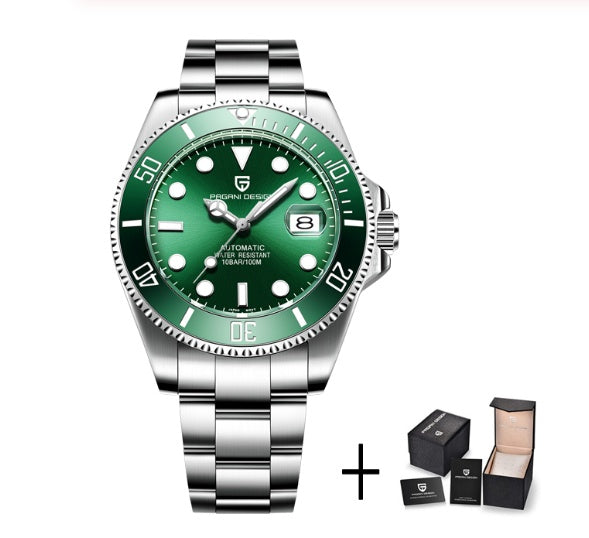 Stylish men's PAGANI DESIGN waterproof watch