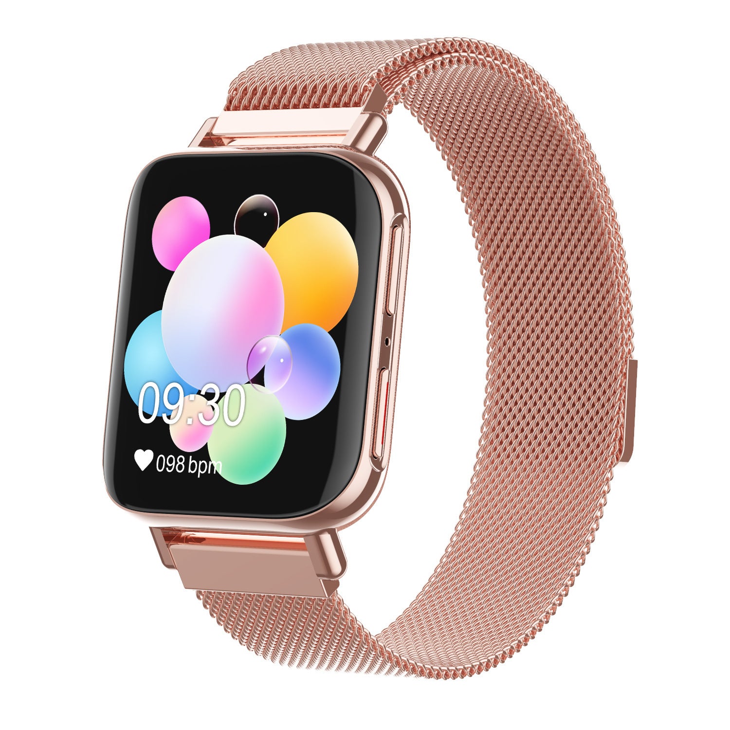 Orologio intelligente con cardiofrequenzimetro, pressione sanguigna, esercizio, contapassi