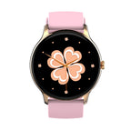 Orologio intelligente Z12 per Android e iOS, orologio sportivo intelligente con cardiofrequenzimetro, impermeabile, rotondo, 2023, orologio intelligente da donna