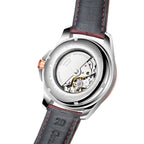 Orologio meccanico automatico da uomo OCHSTIN con cinturino in pelle originale, orologio meccanico da uomo impermeabile in acciaio inossidabile