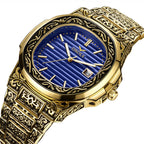 Women's Fashionable Quartz Watches Brand ONOLA Golden Stainless Steel Watch Luxury Design Women Quartz Watch Reloj Hombre