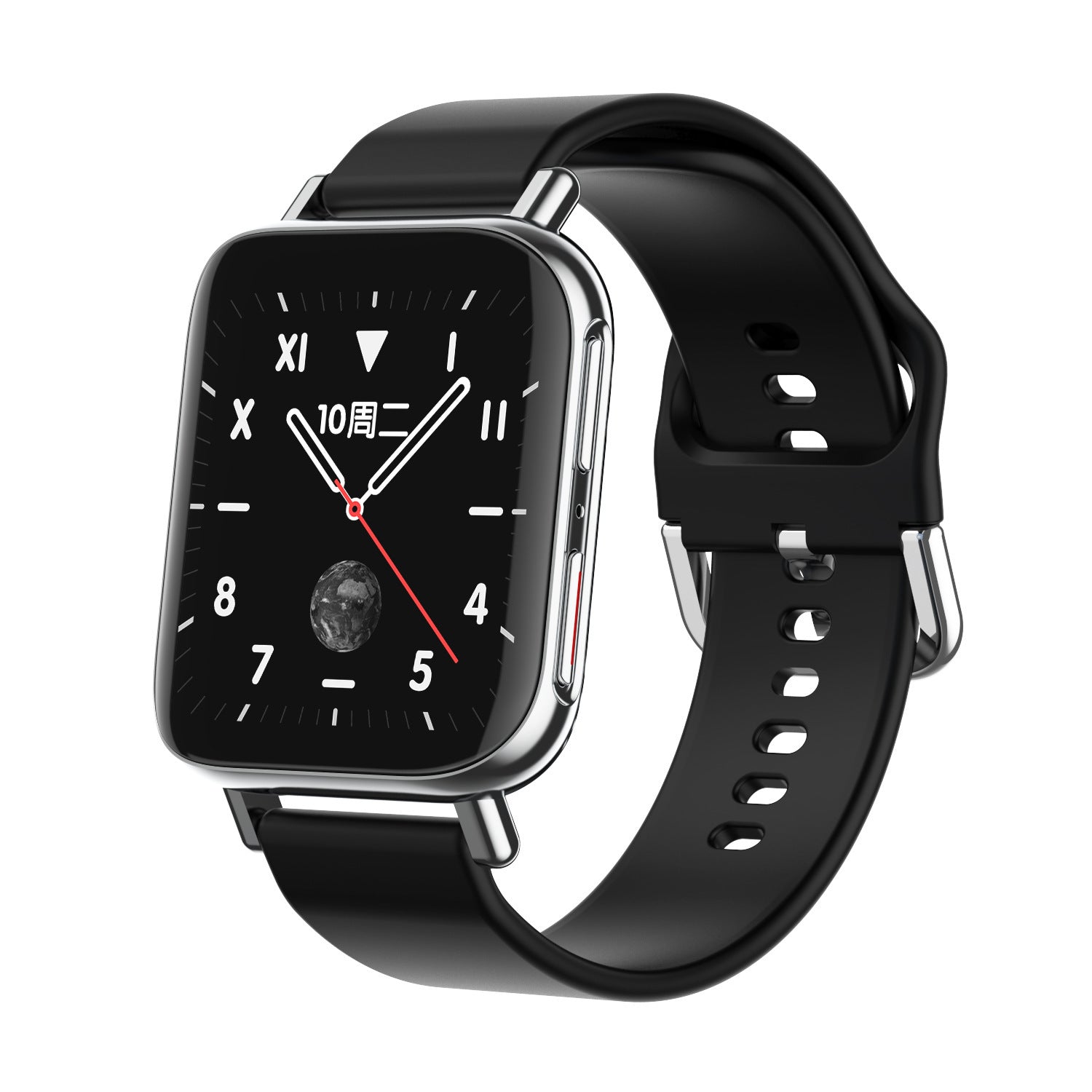 Orologio intelligente con cardiofrequenzimetro, pressione sanguigna, esercizio, contapassi