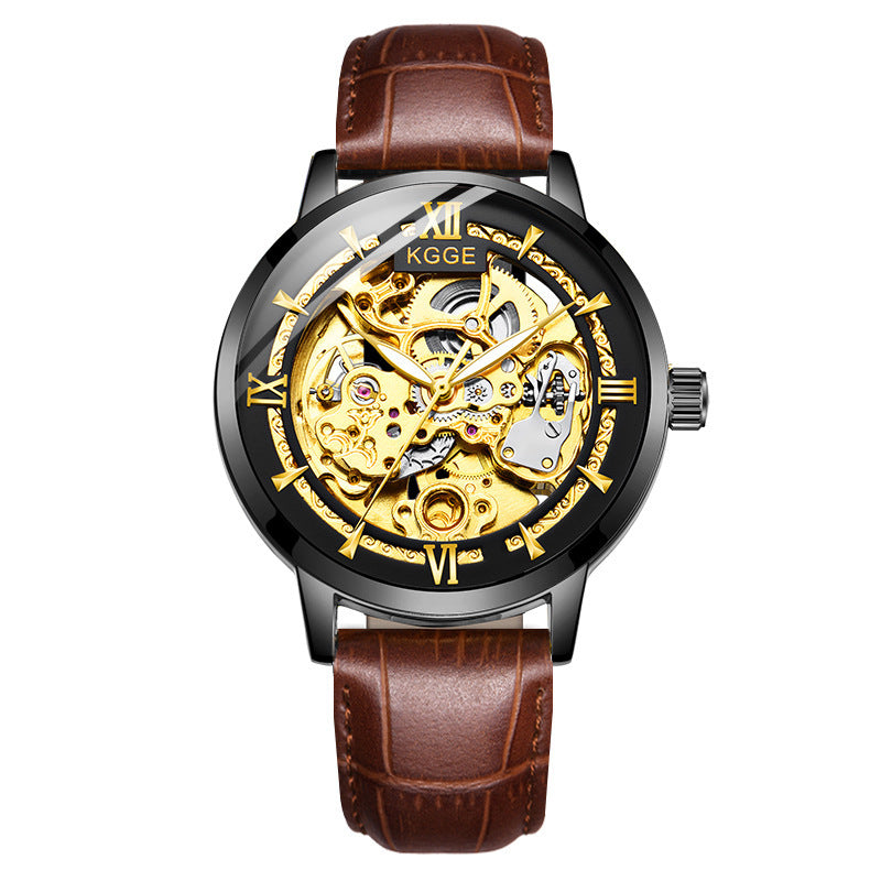 Orologio meccanico completamente automatico da uomo
