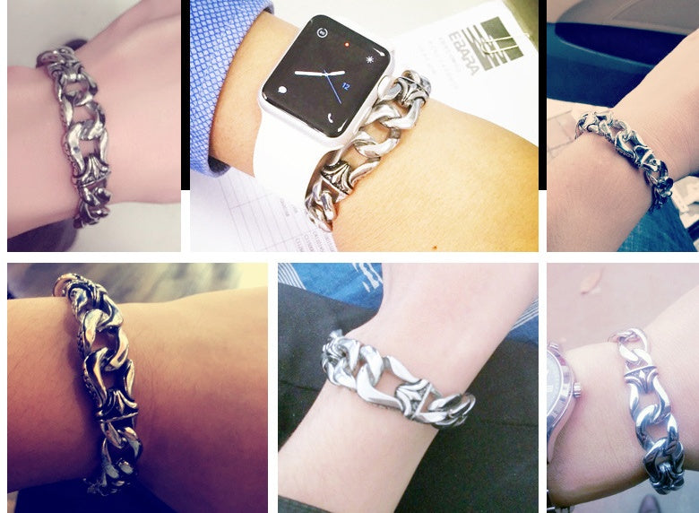 Men's titanium bracelet - Acquisti Online