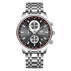 Nieuw heren quartzhorloge, multifunctioneel, modieus en waterdicht horloge