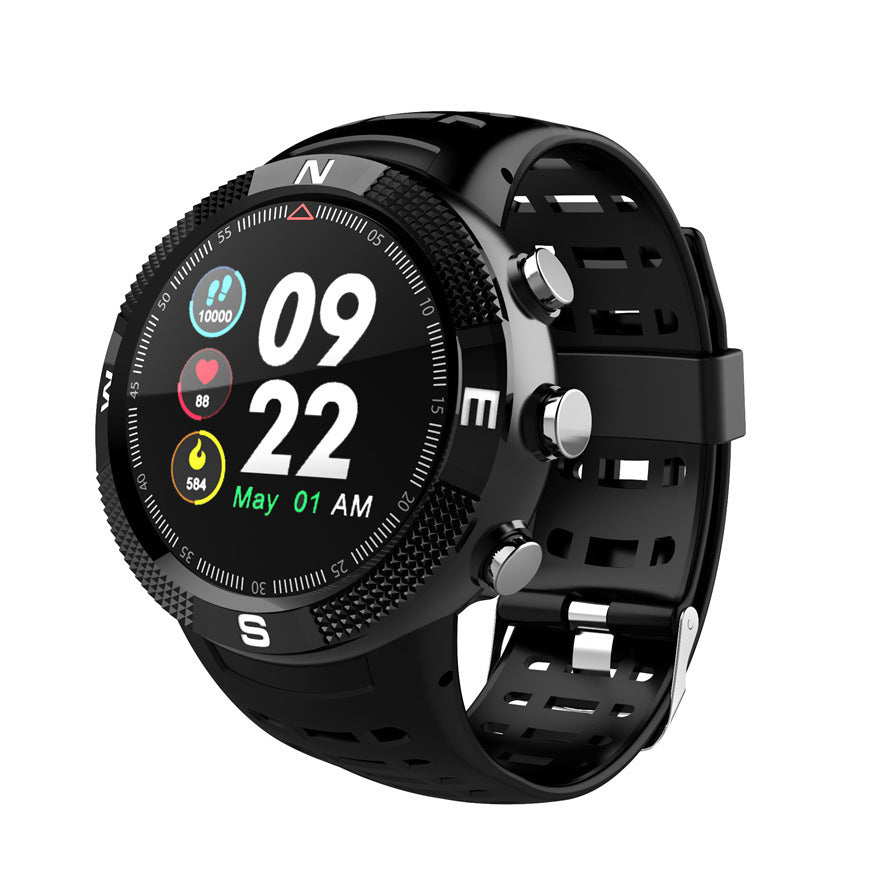 Orologio intelligente F18 multifunzione Bluetooth BT Call Smart Watch Monitoraggio della salute Promemoria intelligente per uomo