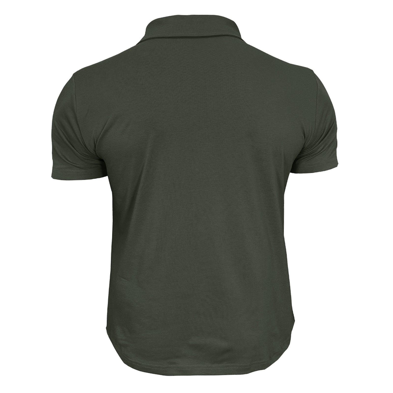 Men's Outdoor Sports Twill T-Shirt Short Sleeve Tactical Rollover Polo Loose Pocket Anti-Wrinkle Lapel Button Fashion Shirt - Acquisti Online