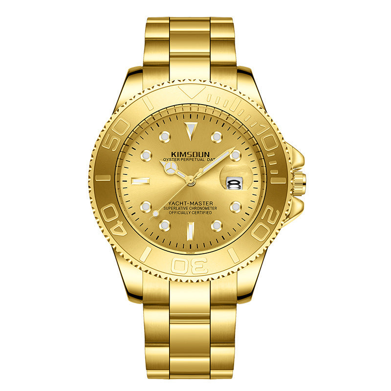 Orologio al quarzo da uomo, sportivo, per il tempo libero, con calendario, multifunzionale, di lusso, personalizzato, al quarzo, da uomo.