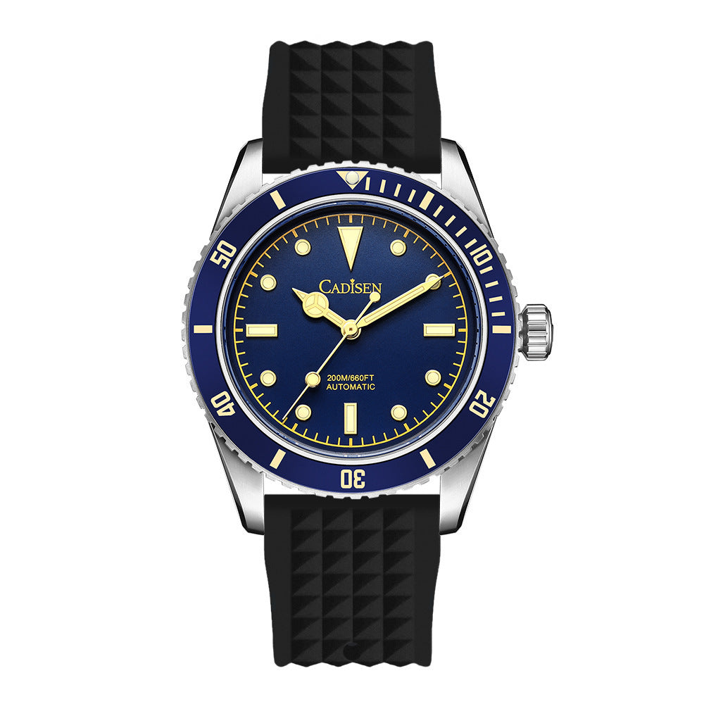CADISEN Mens Automatic Watch Mechanical NH35 Movement Waterproof Sapphire Glass Casual Business Watches