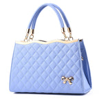 Female Bag Spring New Embroidered Rhombus Ladies Handbag