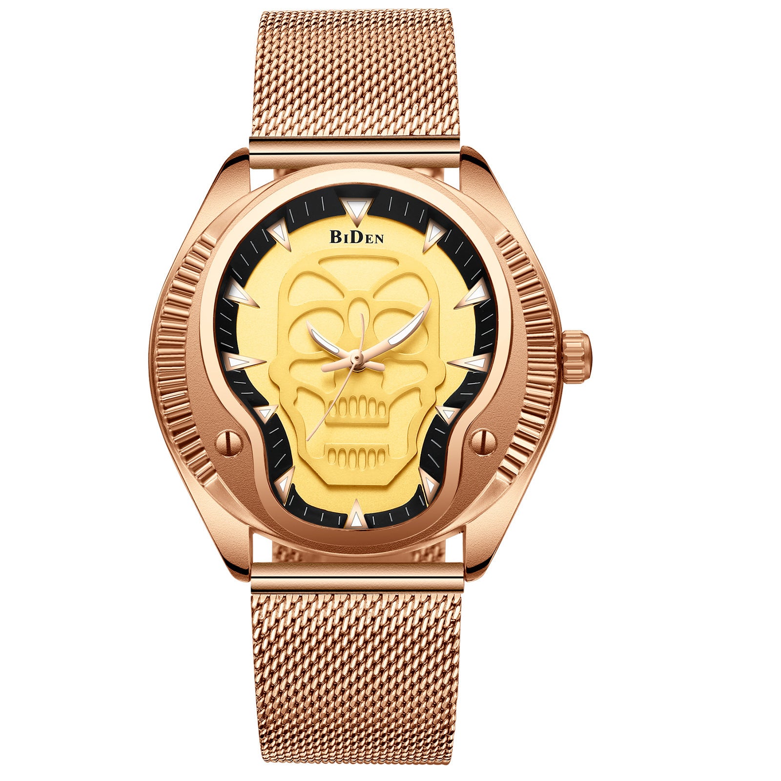 Personality fashion waterproof cool ghost Men's quartz watch