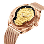 Personality fashion waterproof cool ghost Men's quartz watch