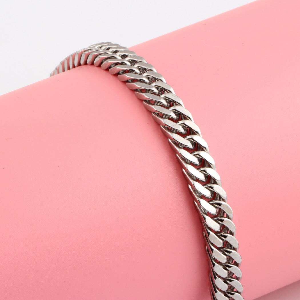 Stainless Steel Men's Personality Charm Bracelet - Acquisti Online