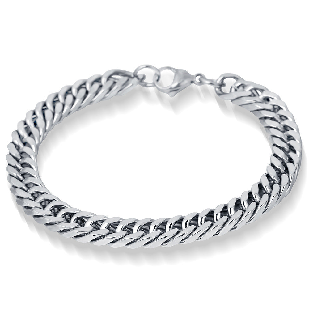 Stainless Steel Men's Personality Charm Bracelet - Acquisti Online