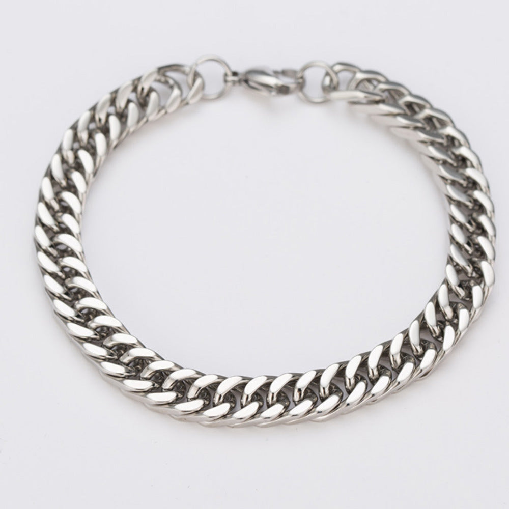 Stainless Steel Men's Personality Charm Bracelet - Acquisti Online