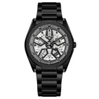 Orologio meccanico scheletrato BEN NEVIS con cinturino in acciaio