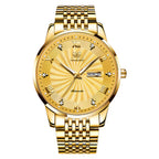 Orologio meccanico alla moda con diamanti, orologio da lavoro impermeabile