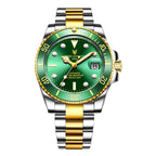 Orologio meccanico classico da uomo, impermeabile fino a 100 m