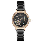 NAVIFORCE 5016 Top Brand Women Watch Diamond Star Dial Quartz Lady Waterproof Wristwatch