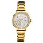 NAVIFORCE 5016 Top Brand Women Watch Diamond Star Dial Quartz Lady Waterproof Wristwatch