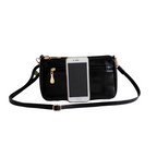 Women's Fashionable Atmospheric Messenger Bag PU Leather Purse Shoulder Bags Cute Handbag Clutch Crossbody Bag