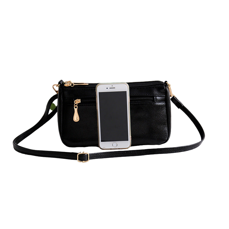 Modieuze, sfeervolle damestas van PU-leer, schoudertas, schattige handtas, clutch en crossbodytas
