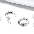 Soul Covenant Oorbellen Hart Ingelegde Zirkonia Oorbellen