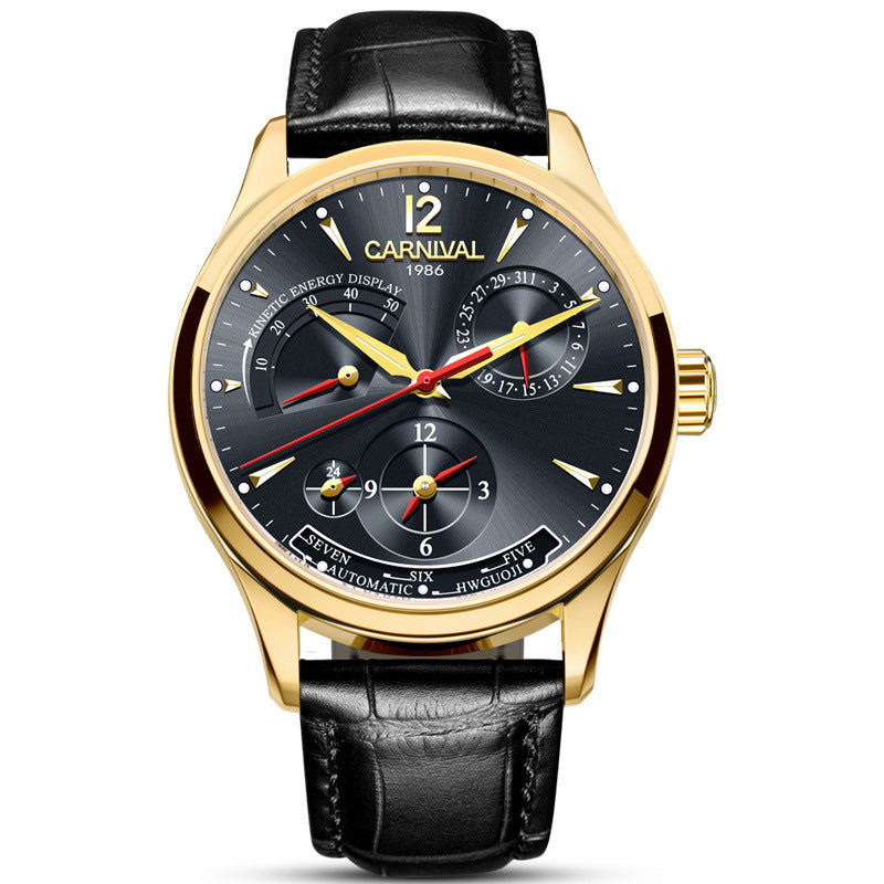 Luxury brand Men Wrist watch Men Unique Design Style Automatic Mechanical Watches Switzerland Carnival Famous Brand Fashionable Carnival Watches Full Automatic Mechanical Watches - Acquisti Online
