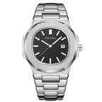 PINTIME Brand Women Luxury Watch Fashion Steel Band Business Women Watch Waterproof Date Quartz Wristwatches