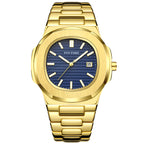 PINTIME Brand Women Luxury Watch Fashion Steel Band Business Women Watch Waterproof Date Quartz Wristwatches