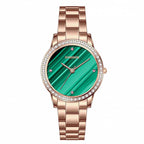 Women's Quartz Watch Rhinestone Crafted Watch Steel Strap Waterproof Luxury Design Women Fashion Quartz watch