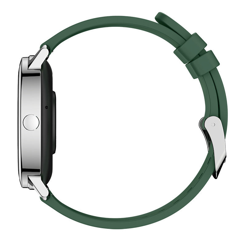 Orologio intelligente unisex impermeabile con cardiofrequenzimetro, promemoria chiamate, fitness tracker, previsioni meteo, supporto per smartwatch