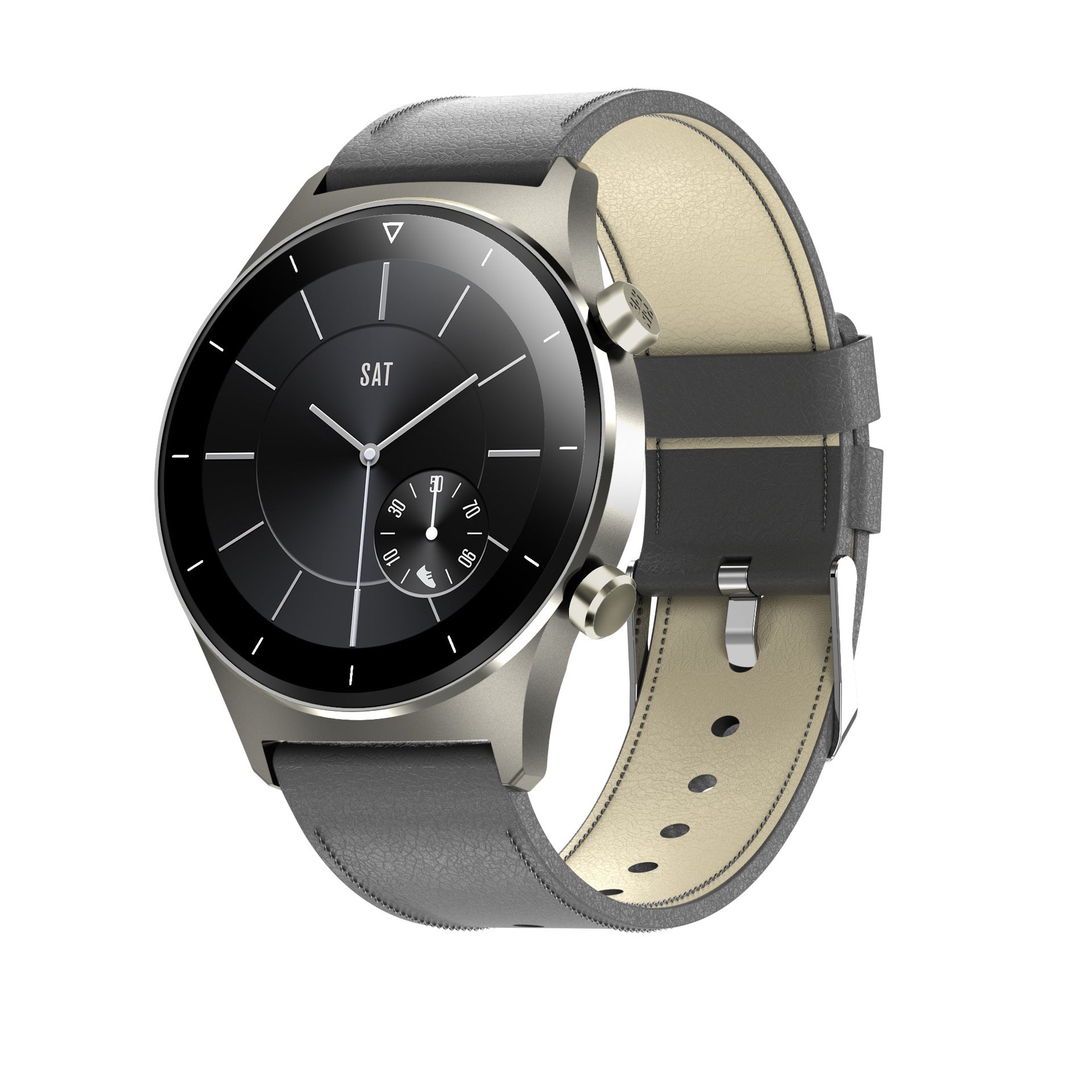 Smartwatch Uomo con Cinturino in Silicone Impermeabile Bluetooth
