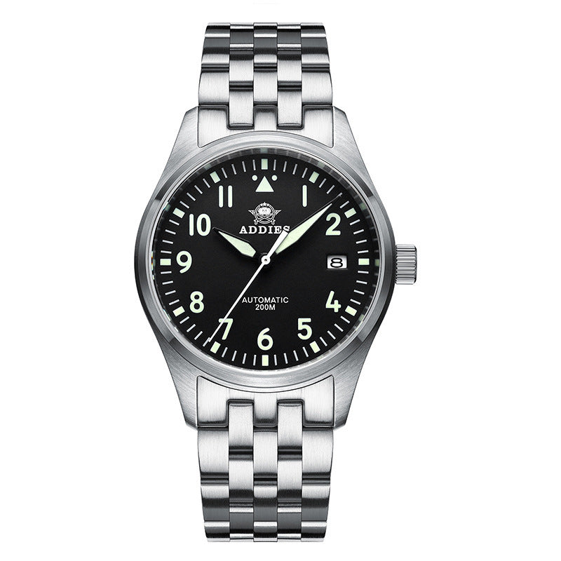 Orologio meccanico da uomo Commando Pilot Watch Svizzera