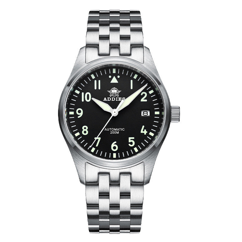 Orologio meccanico da uomo Commando Pilot Watch Svizzera