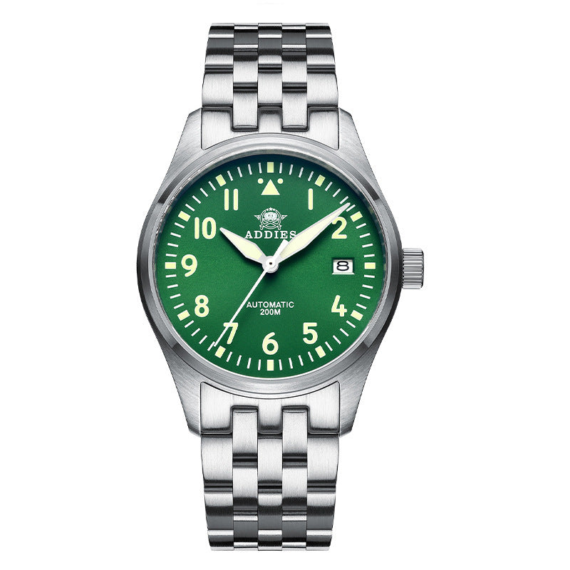 Orologio meccanico da uomo Commando Pilot Watch Svizzera