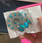 Bohemian water droplets tassel earrings - Acquisti Online