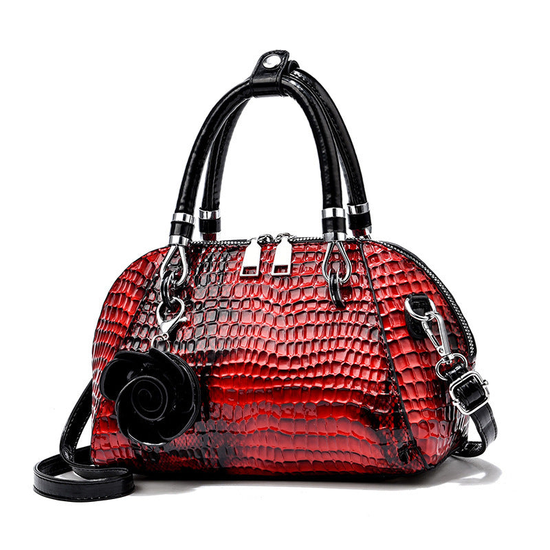Luxe handtas voor dames, origineel leer, schoudertas met meerdere zakken en grote capaciteit, crossbody, modieuze schoudertas voor dames