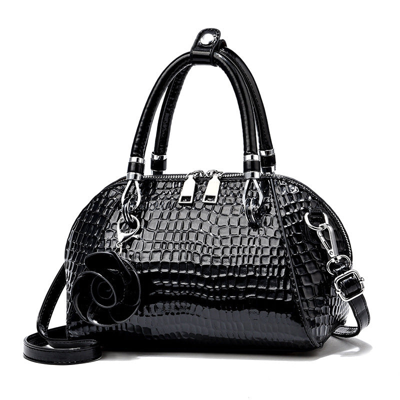 Luxe handtas voor dames, origineel leer, schoudertas met meerdere zakken en grote capaciteit, crossbody, modieuze schoudertas voor dames