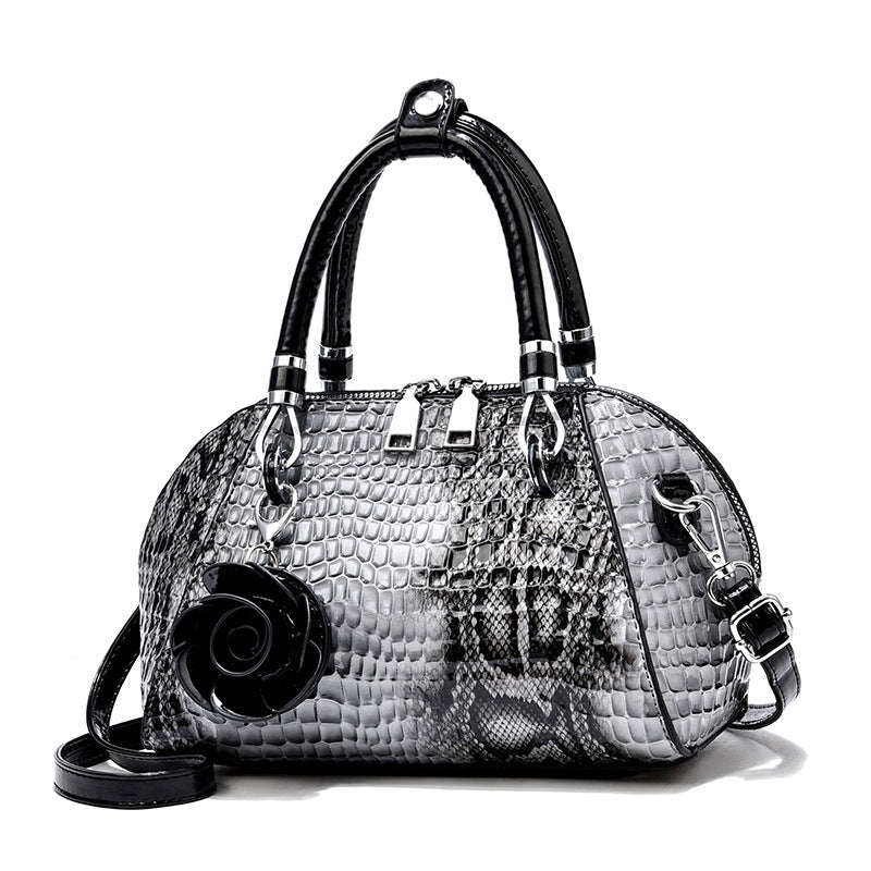 Luxe handtas voor dames, origineel leer, schoudertas met meerdere zakken en grote capaciteit, crossbody, modieuze schoudertas voor dames