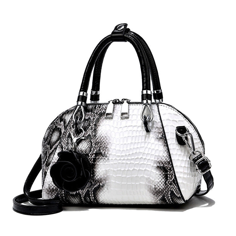 Luxe handtas voor dames, origineel leer, schoudertas met meerdere zakken en grote capaciteit, crossbody, modieuze schoudertas voor dames