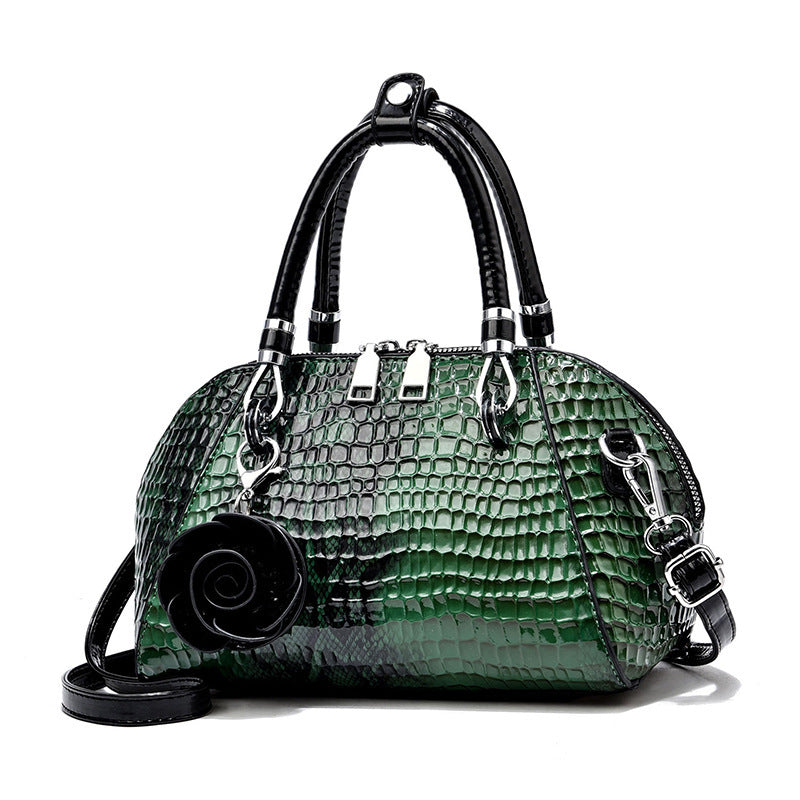 Luxe handtas voor dames, origineel leer, schoudertas met meerdere zakken en grote capaciteit, crossbody, modieuze schoudertas voor dames