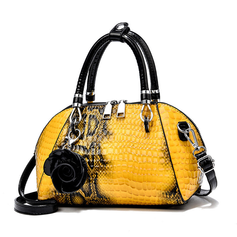 Luxe handtas voor dames, origineel leer, schoudertas met meerdere zakken en grote capaciteit, crossbody, modieuze schoudertas voor dames