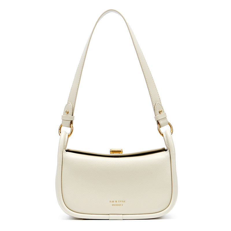 Women's Fashionable Stylish Shoulder Bag Original Leather First Layer Cowhide High Quality Women's Retro Pillow Bags