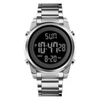 Skmei Electronic Watch Stainless Steel Band Business Fashion Chronograph Display Show Time Date Electronic Watch