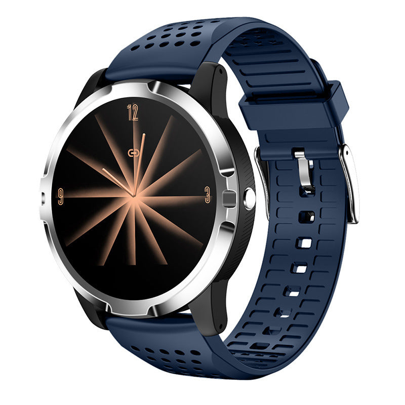 Go3 Smart Armband Rond Scherm ECG Hartslag Bloeddruk Oximeter Stappen Bluetooth Waterdicht Sporthorloge