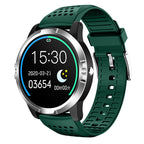 Go3 Smart Armband Rond Scherm ECG Hartslag Bloeddruk Oximeter Stappen Bluetooth Waterdicht Sporthorloge