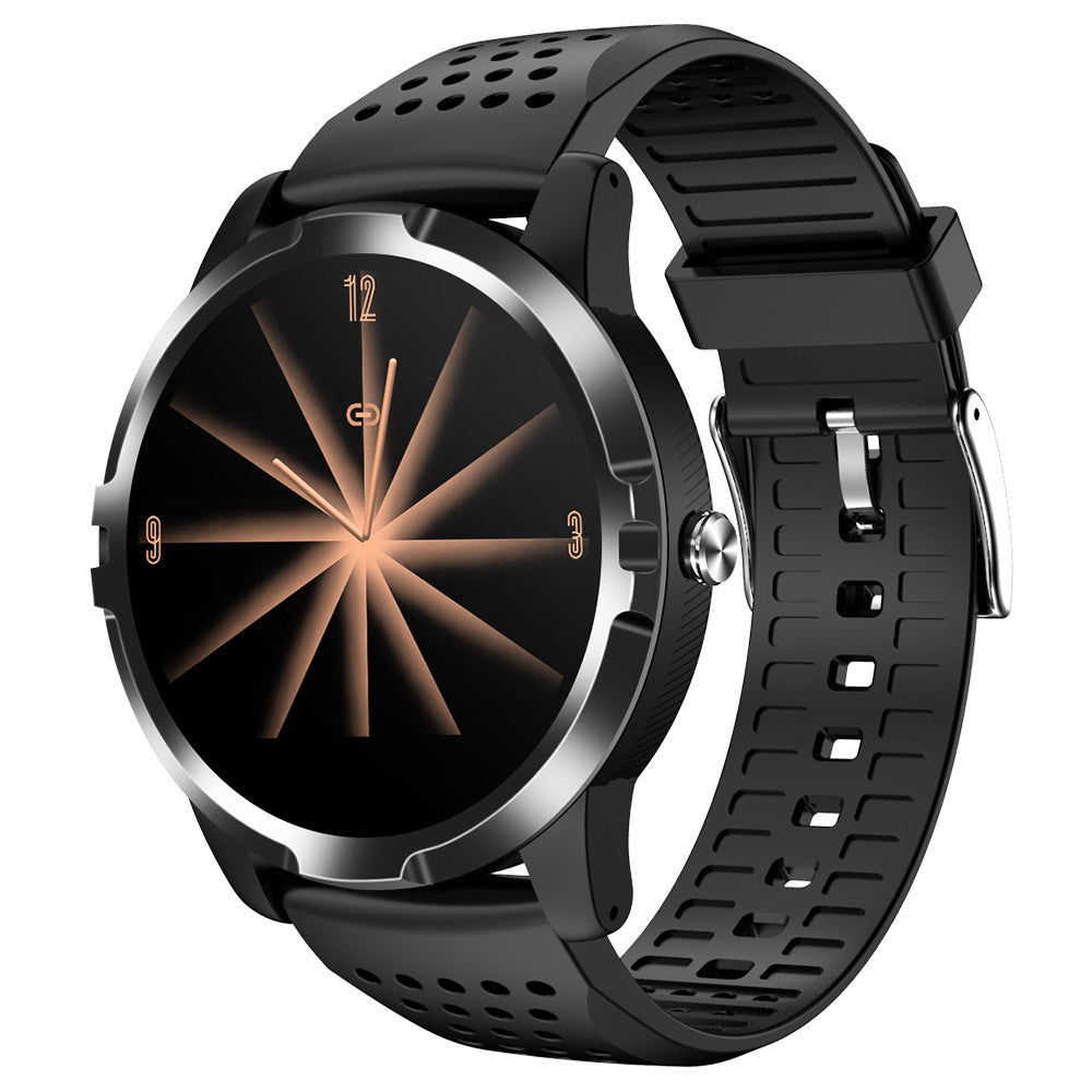 Go3 Smart Armband Rond Scherm ECG Hartslag Bloeddruk Oximeter Stappen Bluetooth Waterdicht Sporthorloge