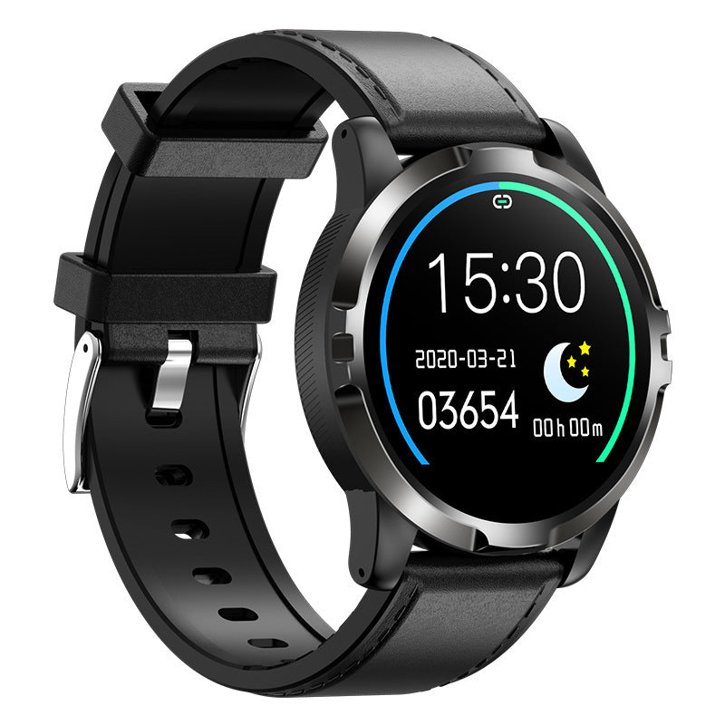 Go3 Smart Armband Rond Scherm ECG Hartslag Bloeddruk Oximeter Stappen Bluetooth Waterdicht Sporthorloge